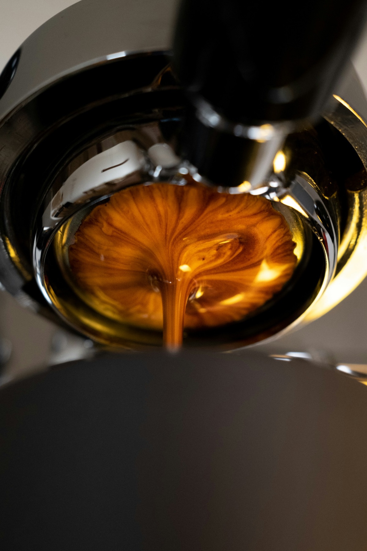 Golden espresso extraction